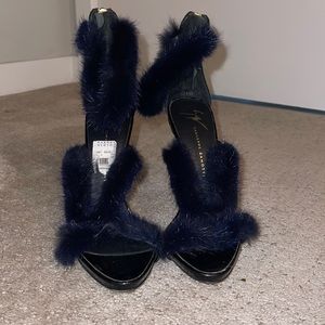 Giuseppe zanotti shoes navy 36